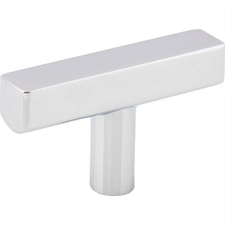 Jeffrey Alexander 845T-PC Dominique Zinc Cabinet T-Shaped Cabinet Knob Polished Chrome