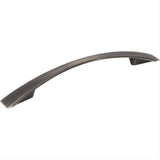 Jeffrey Alexander 847-128BNBDL-128 Regan 6-13/16" Zinc Cabinet Pull Brushed Pewter