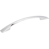 Jeffrey Alexander 847-128PC-128 Regan 6-13/16" Zinc Cabinet Pull Polished Chrome