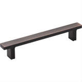 Jeffrey Alexander 867-128DBAC-128 Anwick 6-3/8" Zinc Cabinet Pull Brushed Oil Rubbed Bronze