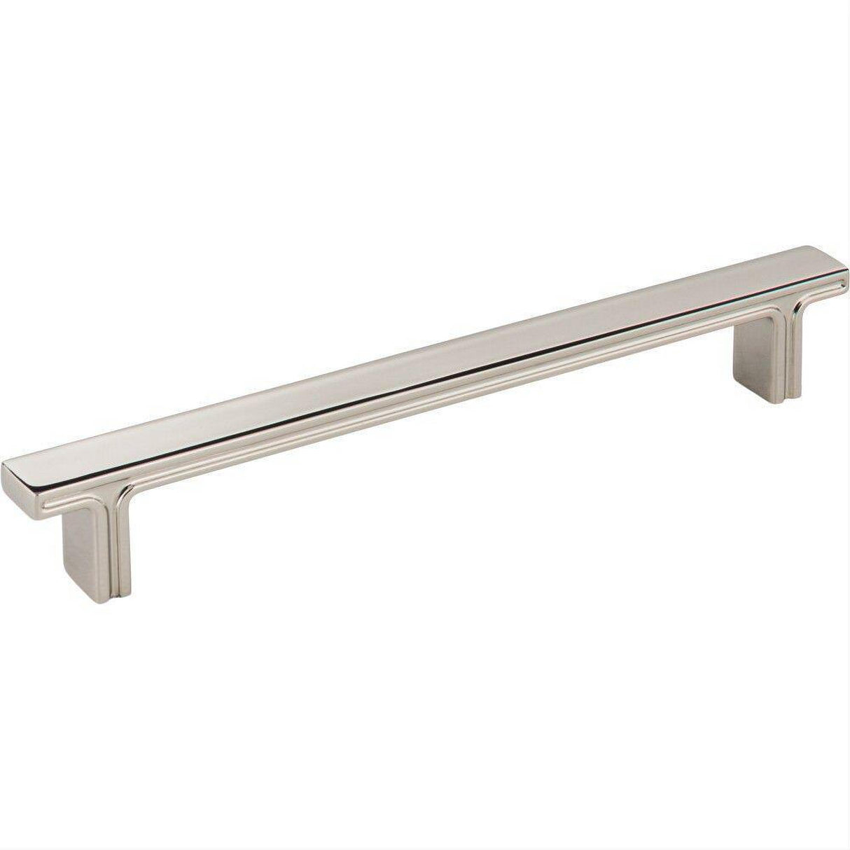 Jeffrey Alexander 867-160NI-160 Anwick 7-5/8" Zinc Cabinet Pull Polished Nickel