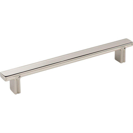 Jeffrey Alexander 867-160NI-160 Anwick 7-5/8" Zinc Cabinet Pull Polished Nickel