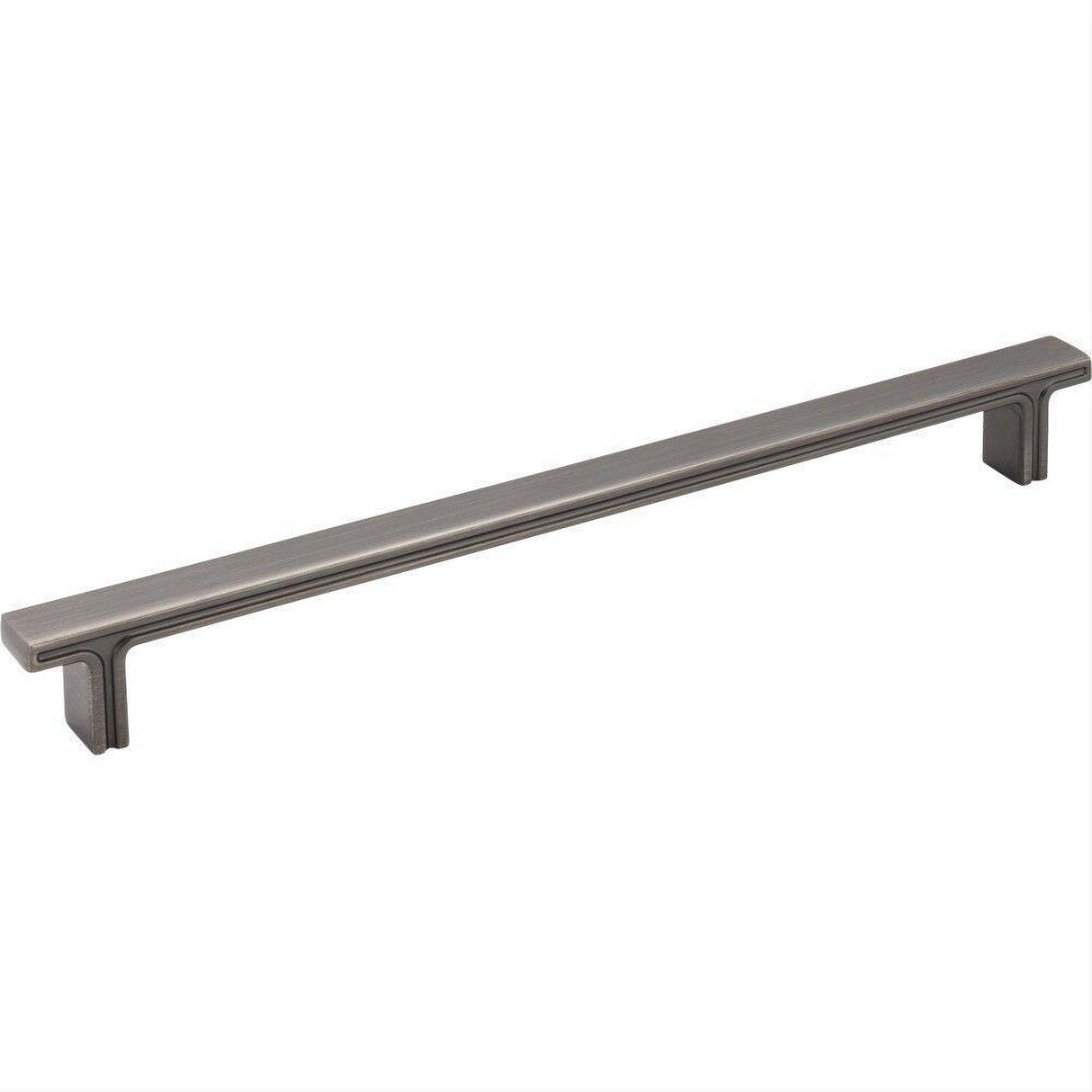Jeffrey Alexander 867-228BNBDL-228 Anwick 10-5/16" Zinc Cabinet Pull Brushed Pewter