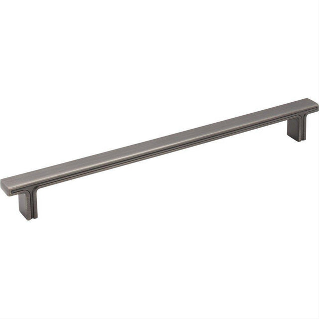 Jeffrey Alexander 867-228BNBDL-228 Anwick 10-5/16" Zinc Cabinet Pull Brushed Pewter