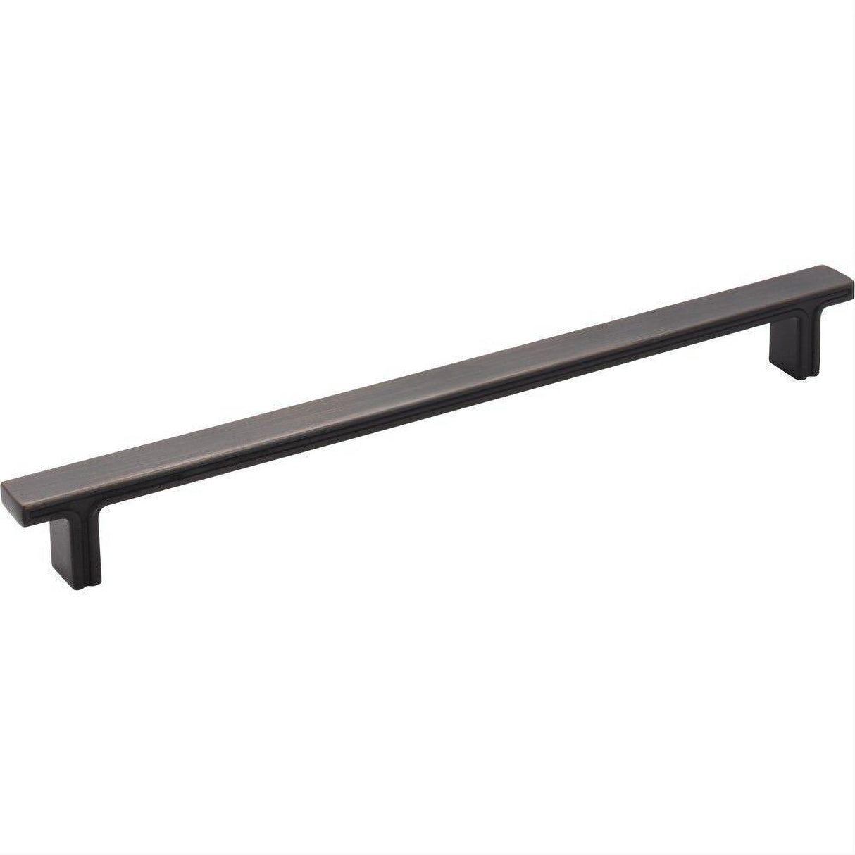 Jeffrey Alexander 867-228DBAC-228 Anwick 10-5/16" Zinc Cabinet Pull Brushed Oil Rubbed Bronze
