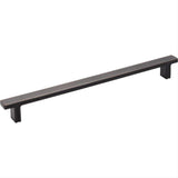 Jeffrey Alexander 867-228DBAC-228 Anwick 10-5/16" Zinc Cabinet Pull Brushed Oil Rubbed Bronze