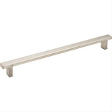 Jeffrey Alexander 867-228SN-228 Anwick 10-5/16" Zinc Cabinet Pull Satin Nickel