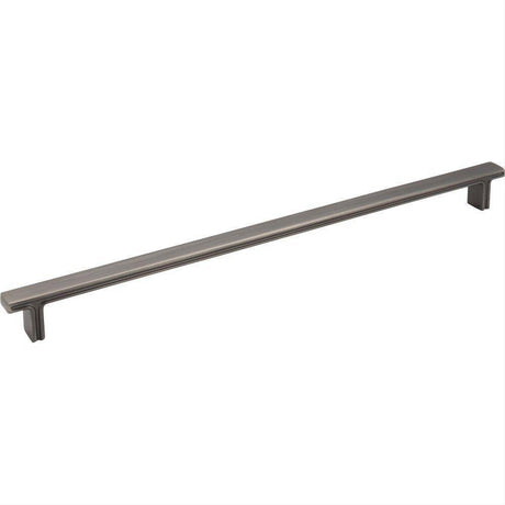Jeffrey Alexander 867-320BNBDL-320 Anwick 13-15/16" Zinc Cabinet Pull Brushed Pewter