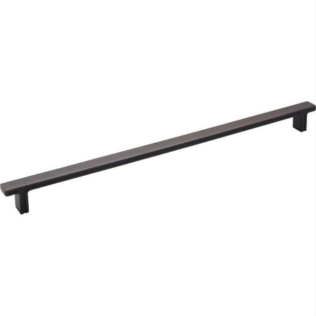 Jeffrey Alexander 867-320DBAC-320 Anwick 13-15/16" Zinc Cabinet Pull Brushed Oil Rubbed Bronze