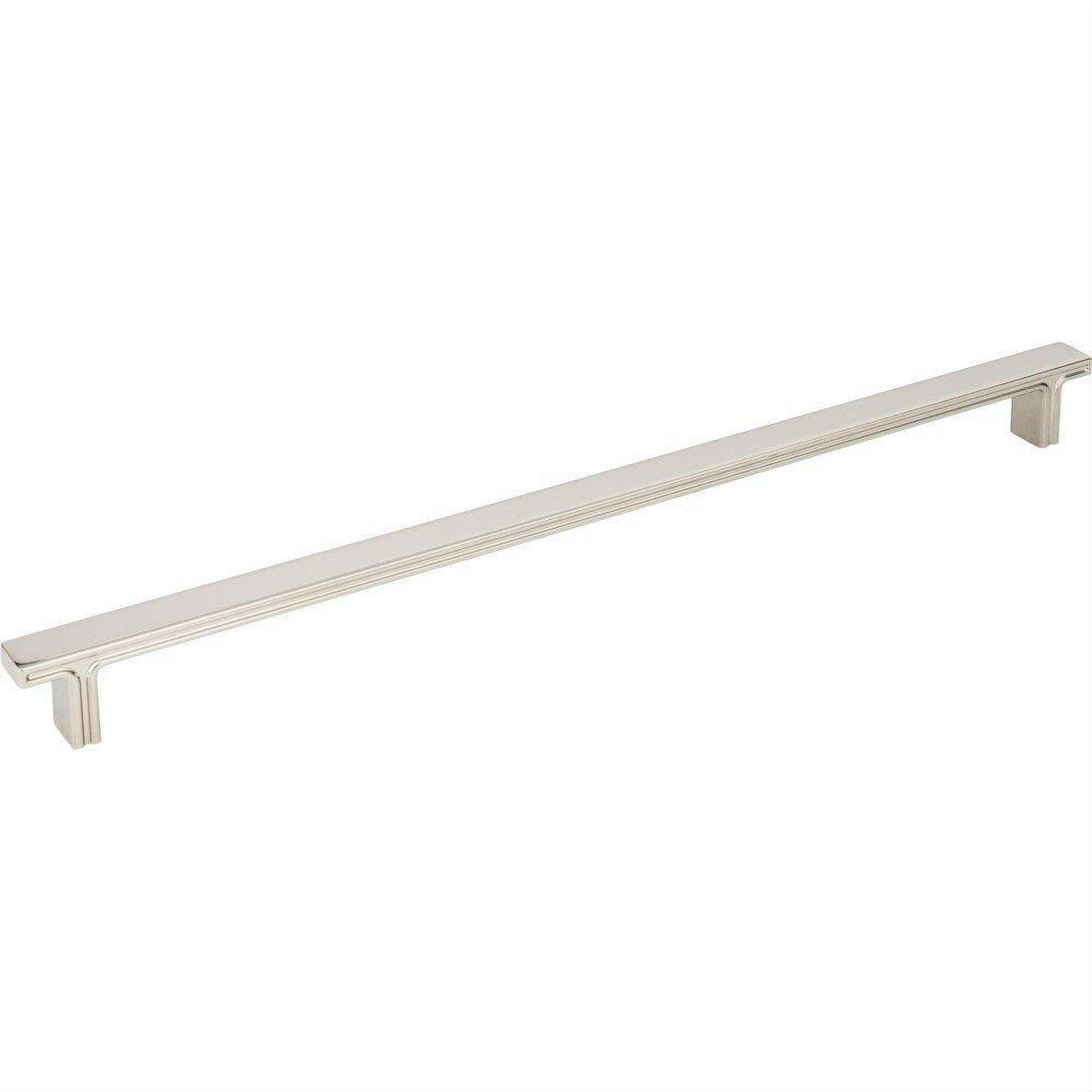 Jeffrey Alexander 867-320NI-320 Anwick 13-15/16" Zinc Cabinet Pull Polished Nickel