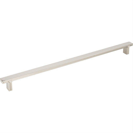Jeffrey Alexander 867-320NI-320 Anwick 13-15/16" Zinc Cabinet Pull Polished Nickel