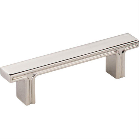 Jeffrey Alexander 867-3NI-3 Anwick 4-5/16" Zinc Cabinet Pull Polished Nickel