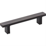 Jeffrey Alexander 867-96DBAC-96 Anwick 5-1/8" Zinc Cabinet Pull Brushed Oil Rubbed Bronze
