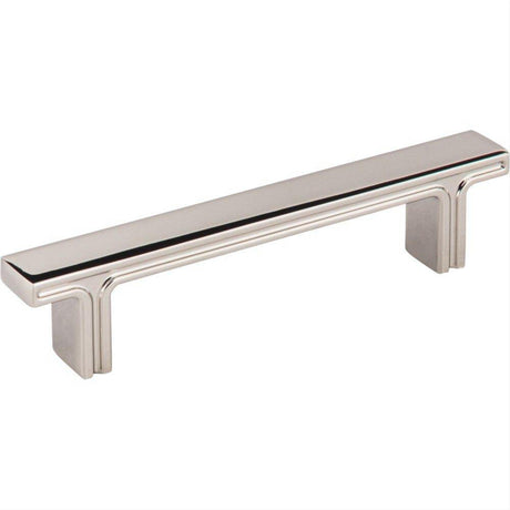 Jeffrey Alexander 867-96NI-96 Anwick 5-1/8" Zinc Cabinet Pull Polished Nickel