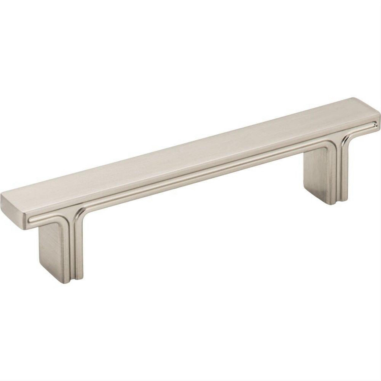 Jeffrey Alexander 867-96SN-96 Anwick 5-1/8" Zinc Cabinet Pull Satin Nickel