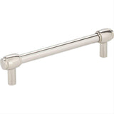 Jeffrey Alexander 885-128NI-128 Hayworth 6" Zinc Cabinet Pull Polished Nickel