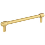 Jeffrey Alexander 885-160BG-160 Hayworth 7-1/4" Zinc Cabinet Pull Brushed Gold