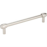 Jeffrey Alexander 885-160NI-160 Hayworth 7-1/4" Zinc Cabinet Pull Polished Nickel
