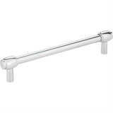 Jeffrey Alexander 885-160PC-160 Hayworth 7-1/4" Zinc Cabinet Pull Polished Chrome