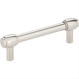 Jeffrey Alexander 885-96NI-96 Hayworth 4-3/4" Zinc Cabinet Pull Polished Nickel