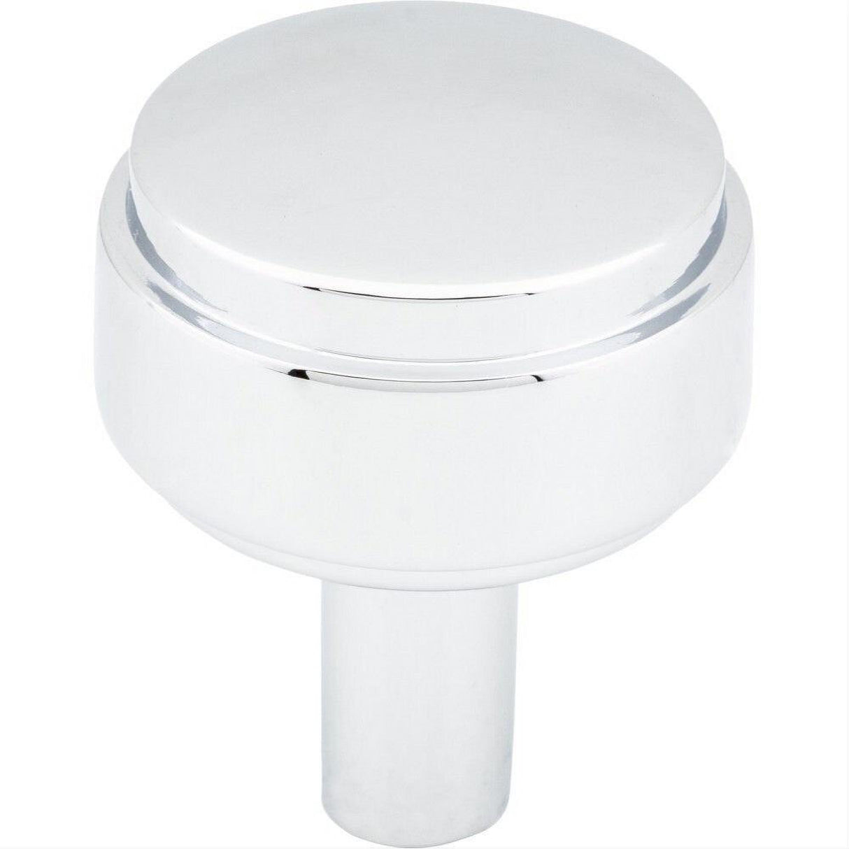 Jeffrey Alexander 885PC 885 Hayworth 1-1/8" Zinc Cabinet Knob Polished Chrome