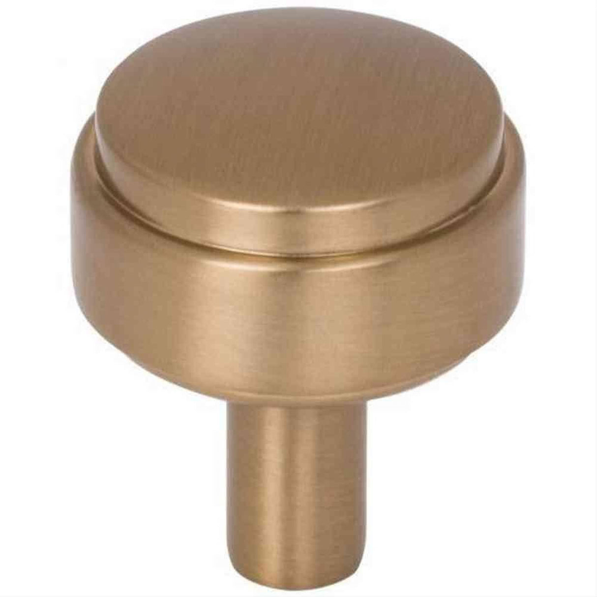 Jeffrey Alexander 885SBZ 885 Hayworth 1-1/8" Zinc Cabinet Knob Satin Bronze
