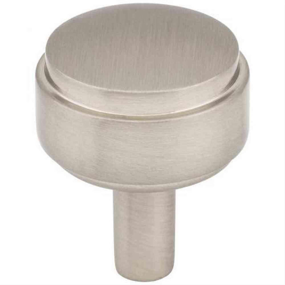 Jeffrey Alexander 885SN 885 Hayworth 1-1/8" Zinc Cabinet Knob Satin Nickel