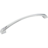 Jeffrey Alexander 944-224PC-224 Roman 10" Zinc Cabinet Pull Polished Chrome