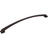 Jeffrey Alexander 944-305DBAC-305 Roman 13-3/16" Zinc Cabinet Pull Brushed Oil Rubbed Bronze
