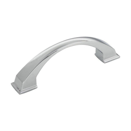Jeffrey Alexander 944-96PC-96 Roman 4-15/16" Zinc Cabinet Pull Polished Chrome