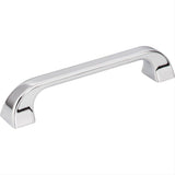 Jeffrey Alexander 972-128PC-128 Marlo 5-13/16" Zinc Cabinet Pull Polished Chrome