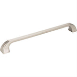 Jeffrey Alexander 972-224SN-224 Marlo 9-3/4" Zinc Cabinet Pull Satin Nickel