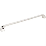 Jeffrey Alexander 972-305NI-305 Marlo 12-3/4" Zinc Cabinet Pull Polished Nickel