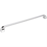 Jeffrey Alexander 972-305PC-305 Marlo 12-3/4" Zinc Cabinet Pull Polished Chrome