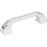 Jeffrey Alexander 972-96PC-96 Marlo 4-1/2" Zinc Cabinet Pull Polished Chrome