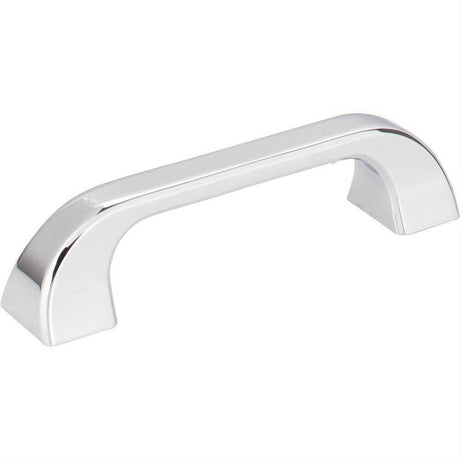 Jeffrey Alexander 972-96PC-96 Marlo 4-1/2" Zinc Cabinet Pull Polished Chrome