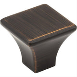 Jeffrey Alexander 972DBAC 972 Marlo 1-1/8" Zinc Cabinet Knob Brushed Oil Rubbed Bronze