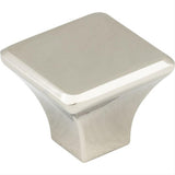 Jeffrey Alexander 972L-NI Marlo 1-1/4" Zinc Large Cabinet Knob Polished Nickel