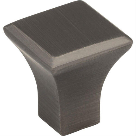 Jeffrey Alexander 972S-BNBDL Marlo 7/8" Zinc Small Cabinet Knob Brushed Pewter