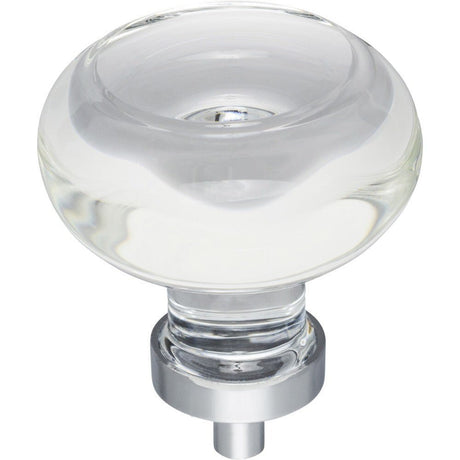 Jeffrey Alexander G120L-PC polished chrome cabinet knob