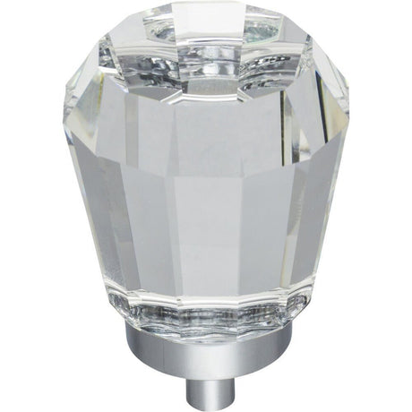 Jeffrey Alexander G150L-PC polished chrome cabinet knob