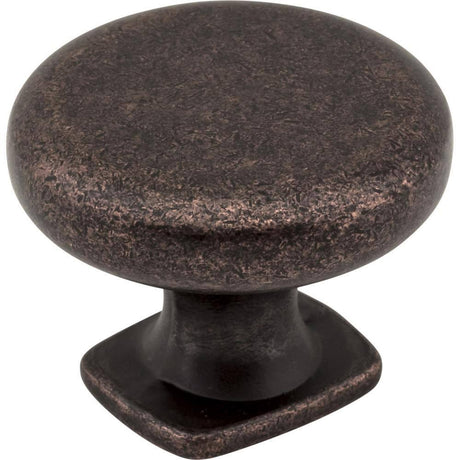 Jeffrey Alexander MO6303DMAC distressed oil rubbed bronze cabinet knob