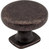 Jeffrey Alexander MO6303DMAC MO6303 Belcastel 1 1-3/8" Zinc Cabinet Knob Distressed Oil Rubbed Bronze