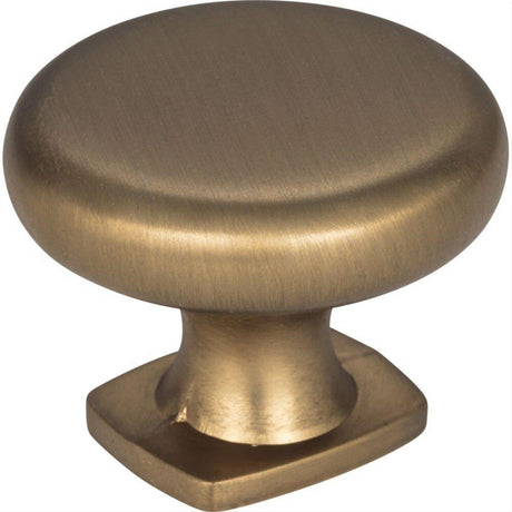 Jeffrey Alexander MO6303SBZ MO6303 Belcastel 1 1-3/8" Zinc Cabinet Knob Satin Bronze