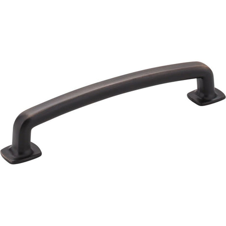 Jeffrey Alexander MO6373-128DBAC brushed oil rubbed bronze cabinet drawer pull