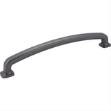 Jeffrey Alexander MO6373-12DACM-12 Belcastel 1 13-1/4" Zinc Appliance & Cabinet Pull Gun Metal