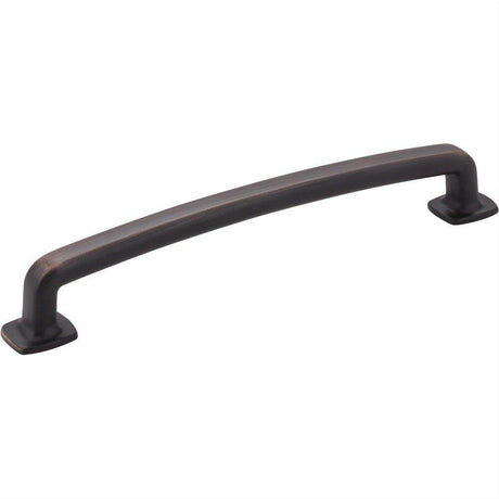 Jeffrey Alexander MO6373-160DBAC-160 Belcastel 1 7-1/8" Zinc Cabinet Pull Brushed Oil Rubbed Bronze