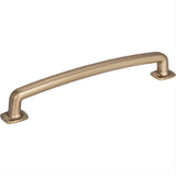 Jeffrey Alexander MO6373-160SBZ-160 Belcastel 1 7-1/8" Zinc Cabinet Pull Satin Bronze