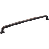 Jeffrey Alexander MO6373-18DBAC-18 Belcastel 1 19-1/4" Zinc Appliance & Cabinet Pull Brushed Oil Rubbed Bronze