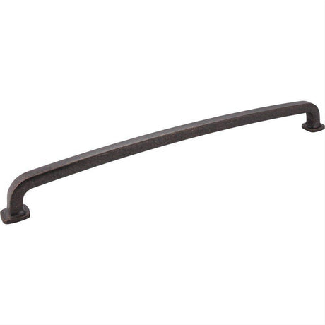 Jeffrey Alexander MO6373-18DMAC-18 Belcastel 1 19-1/4" Zinc Appliance & Cabinet Pull Distressed Oil Rubbed Bronze